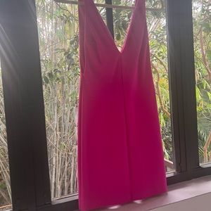 Amanda Uprichard Pink Mini Dress